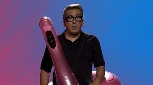 Andreu Buenafuente presume de flotador y de audiencias en el fin de temporada de 'Futuro imperfecto'