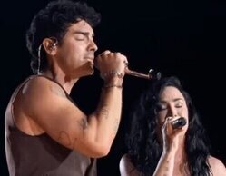 Joe Jonas y Demi Lovato reviven 'Camp Rock' en un reencuentro sorpresa
