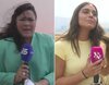 Dos reporteras de Telecinco y Antena 3 huyen de las llamas durante sus conexiones en directo
