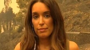 La Guardia Civil evacua a una reportera de 'Fiesta' por el avance de las llamas en Galicia