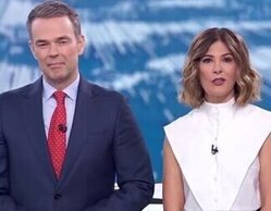 Lara Siscar e Ígor Gómez se despiden del 'Telediario fin de semana': "Termina una etapa para nosotros"