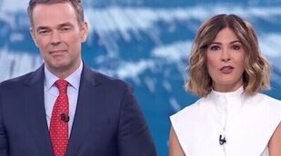 Lara Siscar e Ígor Gómez se despiden del 'Telediario fin de semana': "Termina una etapa para nosotros"