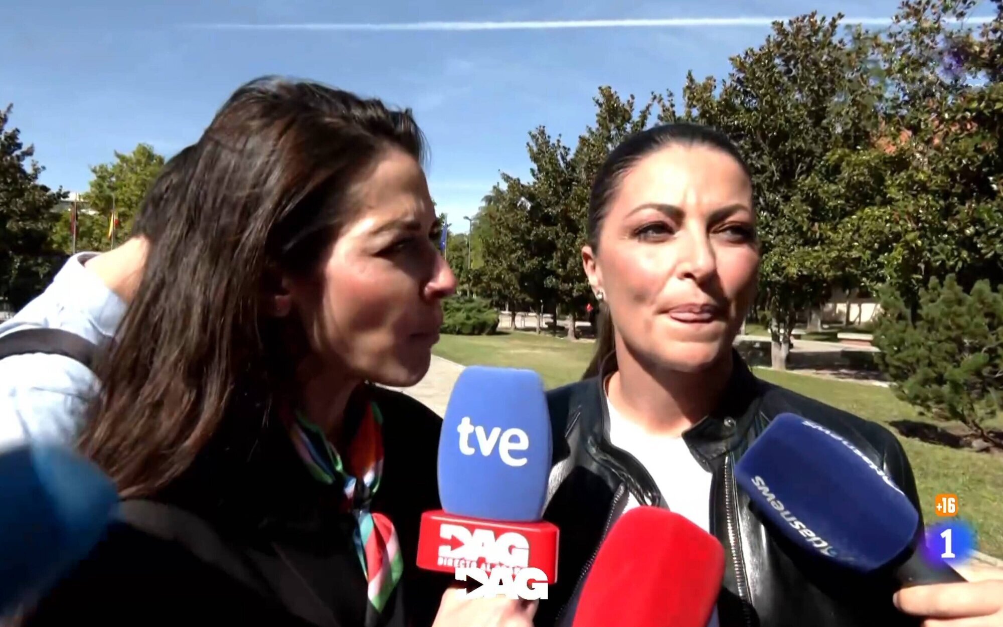 Macarena Olona increpa y llama sinvergüenza a una reportera de 'Directo al grano': "¿Te apartas o te aparto?"