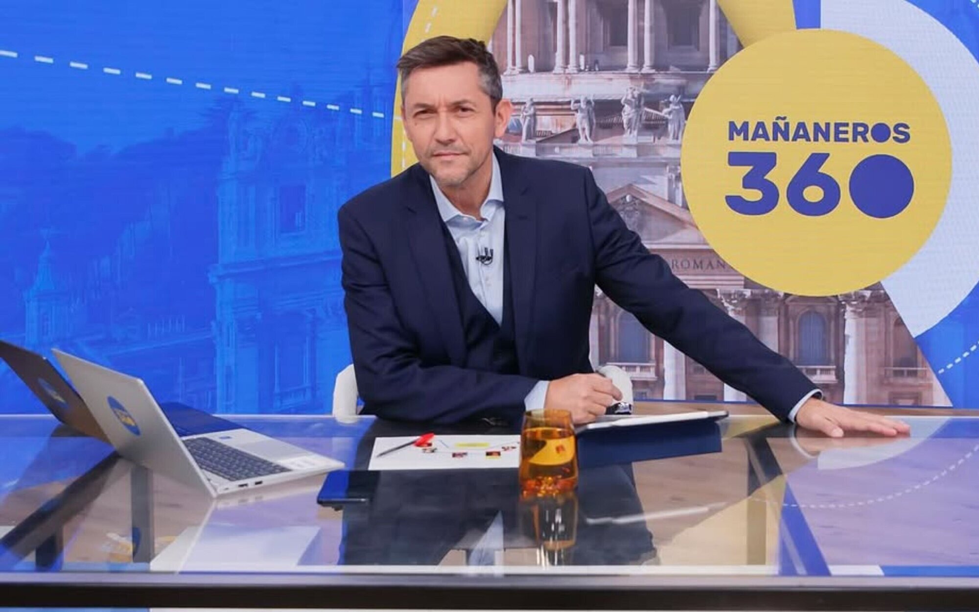 Javier Ruiz se duplica en La 1 y salta a 'Directo al grano' en pleno auge de 'Mañaneros 360'