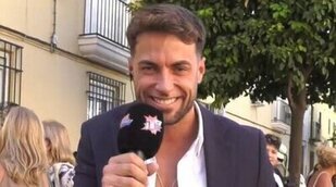 Así ha sido el debut de Montoya como reportero de '¡Vaya fama!', en la boda de Cayetano Martínez de Irujo