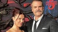 David Harbour y Millie Bobby Brown y su buen rollo, tras rumores de acoso, en la premiere de 'Stranger Things'