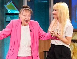 'La revuelta' se vuelca con Gemma Cuervo ante su inesperada visita: "La sorpresa más bonita"