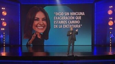 La brutal respuesta de Buenafuente a Mariló Montero por decir que "estamos camino de la dictadura"
