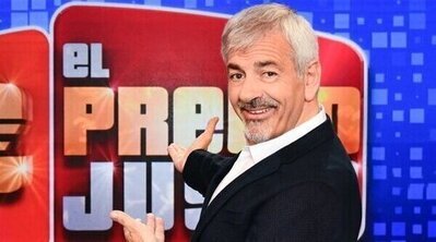 Carlos Sobera volverá a presentar 'El precio justo' en el nuevo intento de Telecinco