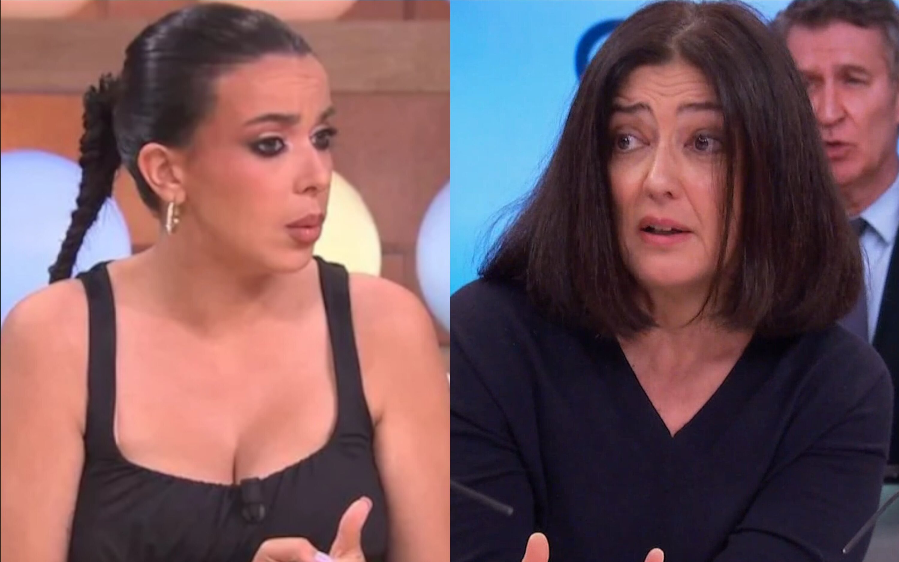 Rosa Belmonte llama "mitad tonta, mitad tetas" a Sarah Santaolalla en 'El  hormiguero' y ella responde - FormulaTV
