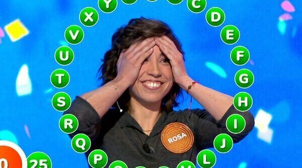 Rosa gana el mayor bote histórico de 'Pasapalabra' y se hace con los 2.716.000 euros