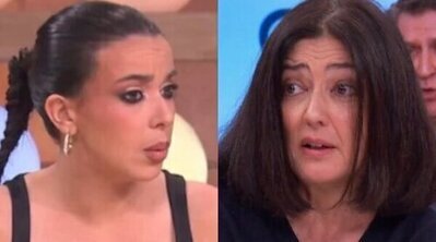 Rosa Belmonte llama "mitad tonta, mitad tetas" a Sarah Santaolalla en 'El hormiguero' y ella responde
