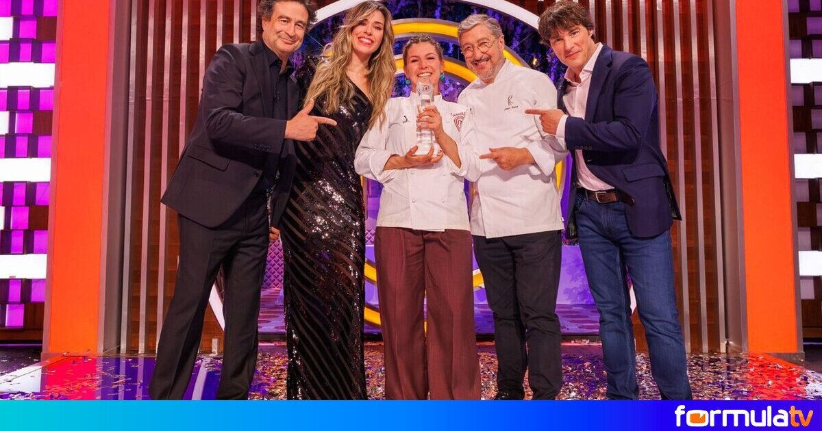 Camilla, ganadora de  MasterChef 14  tras imponerse a Annie en la gran final