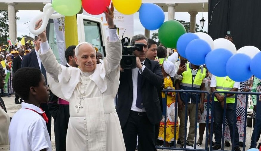 El papa León XIV en Guinea Ecuatorial