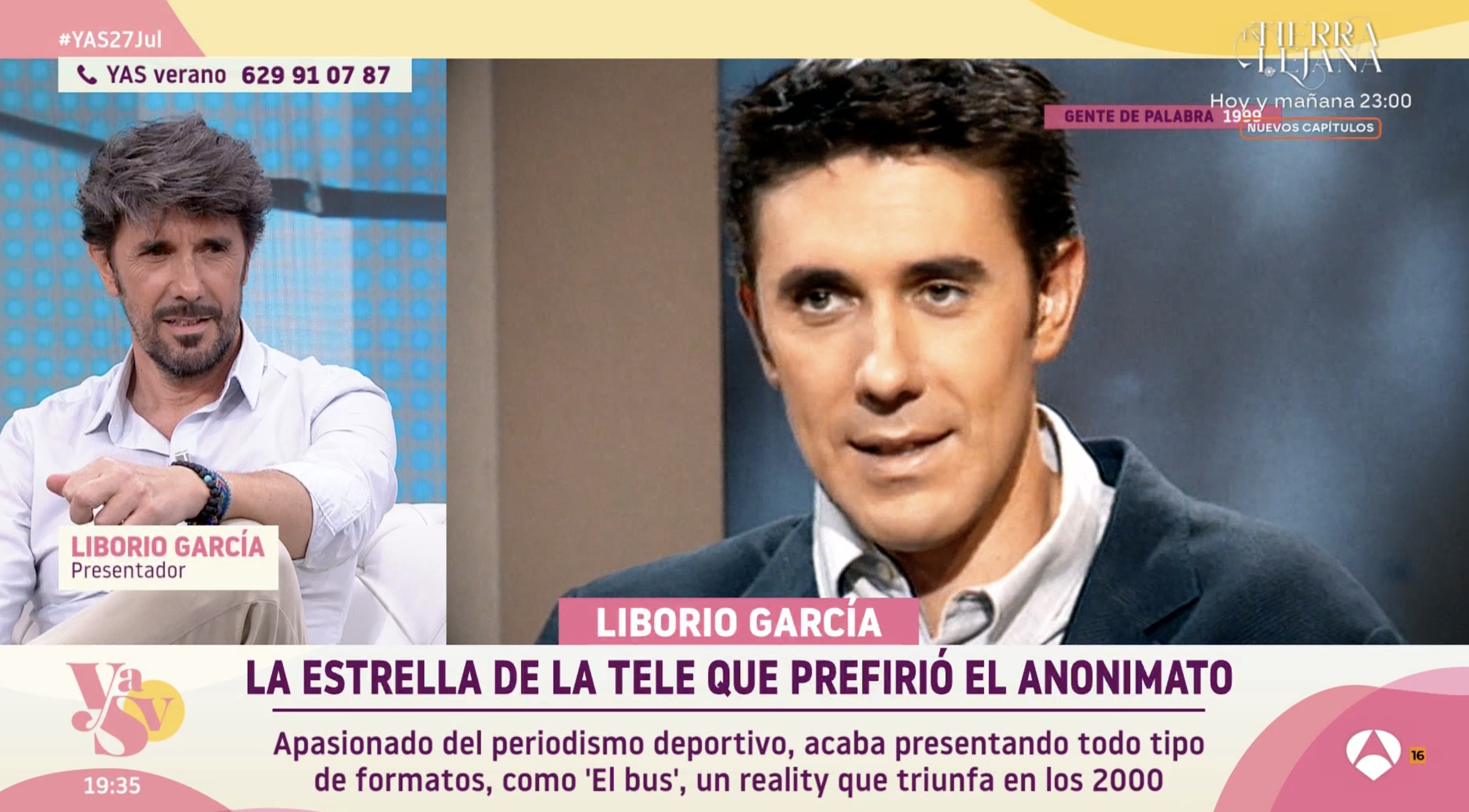 Liborio García explica cómo fue desaparecer de la televisión