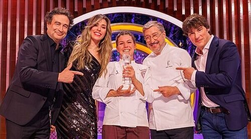 Camilla, ganadora de 'MasterChef 14' tras imponerse a Annie en la gran final