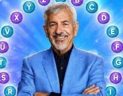 Telecinco lanza nuevas promos de 'Rueda la letra' con Carlos Sobera y desvela su logo