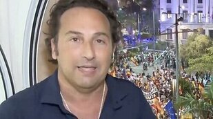 Los manifestantes de Ceuta claman por 'Horizonte' durante el directo de Iker Jiménez