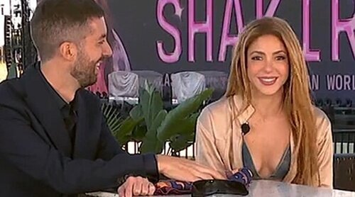 Shakira habla catalán con Broncano en 'La revuelta' y él bromea con Piqué
