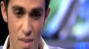 Alberto Contador, este lunes en 'Espejo Público' de Antena 3