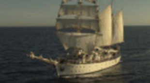 Globomedia reproduce en 'El barco' la segunda mayor goleta de España