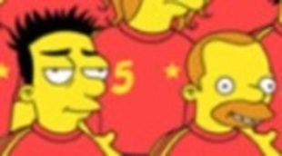 La Selección Española de fútbol en... ¿'Los Simpson'?