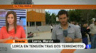 'España directo' (14,6%) sube 4,5 puntos con el terremoto de Lorca