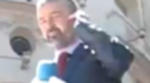 Telecinco, abucheada en la manifestación del 19J al grito de "telebasura"