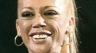 Belén Esteban amadrina una fiesta con Bob Esponja en el Parque de Atracciones de Madrid