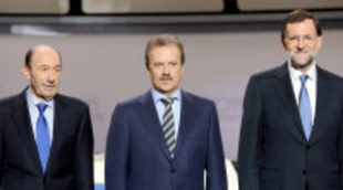 El debate entre Rajoy y Rubalcaba, segundo más visto de la historia con más de 12 millones