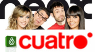 Neox atrapa a Cuatro y pisa los talones a laSexta en la franja de las 16 a las 22 horas