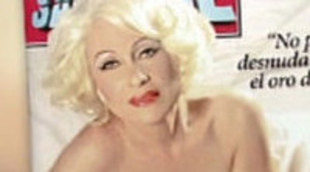 Rosa Benito posa como Marilyn Monroe para la revista 'Sálvame'