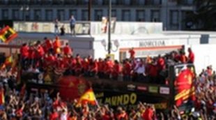 TVE celebra  desde las 18:00 horas el triunfo de la Selección Española en la Eurocopa