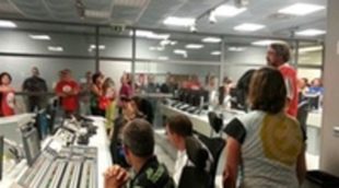 Canal 9 expedienta a los trabajadores que ocuparon el plató de sus informativos