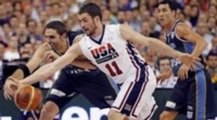 El amistoso de baloncesto entre Estados Unidos y Argentina (508.000) destaca en Teledeporte