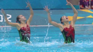 La natación sincronizada logra un gran 17,5% en la sobremesa de La 1