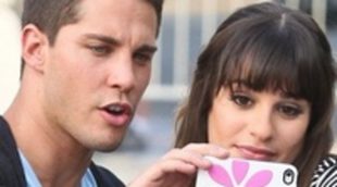 Lea Michele pasea por Nueva York su amor por Dean Geyer en 'Glee'