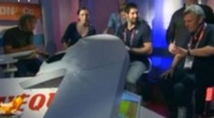 La selección francesa de balonmano destroza un plató de televisión tras su oro en Londres