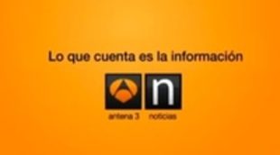 'Antena 3 Noticias' estrena nuevo eslogan: "Lo que cuenta es la información"