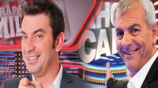 Crossover en la tarde de Antena 3: Arturo Valls salta a 'Atrapa un millón' y Carlos Sobera a '¡Ahora caigo!'