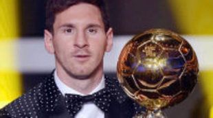Messi recoge su cuarto balón de oro ante un 4,8% en Teledeporte y un 3,3% en Energy
