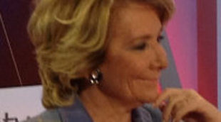 'Sin rodeos' roza el medio millón en 13tv con la entrevista a Esperanza Aguirre