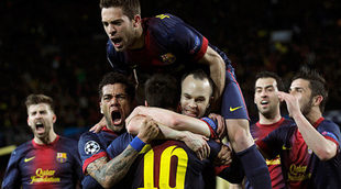 El Barça remonta al Milan y se mete en los cuartos de la Champions ante casi 8,9 millones (41,7%) en La 1