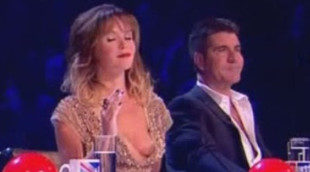 Amanda Holden deja un pecho al descubierto en la final de 'Britain's Got Talent'