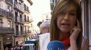 Mariló Montero en el primer encierro de San Fermín: "Me ha recordado al Madrid Arena"