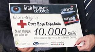 'Gran hermano' dona 10.000 euros a Cruz Roja gracias a la venta de las tarjetas solidarias