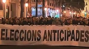 Miles de manifestantes reclaman en las calles de Valencia la vuelta de Canal Nou
