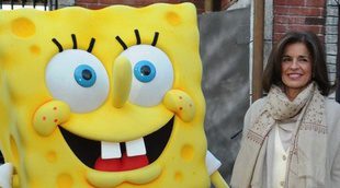 Ana Botella coloca la primera piedra de "Nickelodeon Land", nueva zona infantil del Parque de Atracciones de Madrid