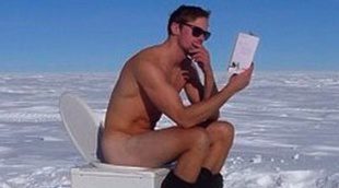 Alexander Skarsgard ('True Blood') comparte en las redes sociales una foto desnudo en la Antártida