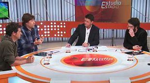 Impresionante subida de 'El chiringuito de Jugones' (5,8%), 'Tiki-Taka' (4,6%) y 'Estudio Estadio' (4,4%) con el Clásico